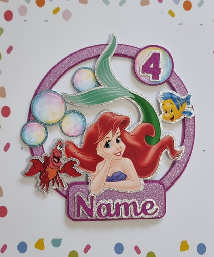 Cake topper ariel - topper, la