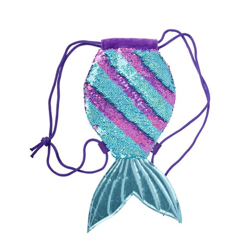 Zaino con paillettes coda - , di