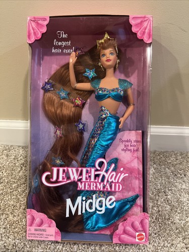 Jewel hair mermaid midge - hair,