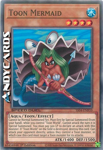Toon mermaid - (speed, duel)