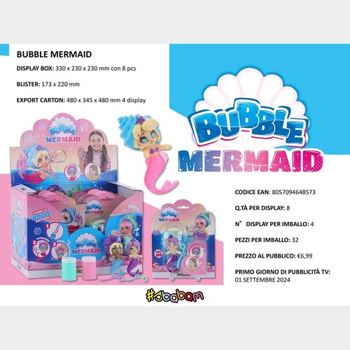Bubble mermaid - bubble,