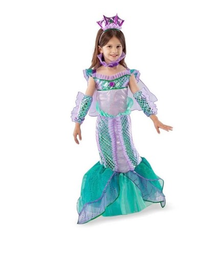 Costume halloween sirena - costume,