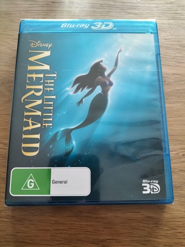 The little mermaid blu ray - ray, 3d