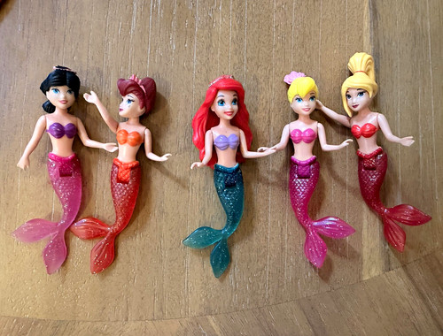 Lotto figurine sirena mattel - figurine,