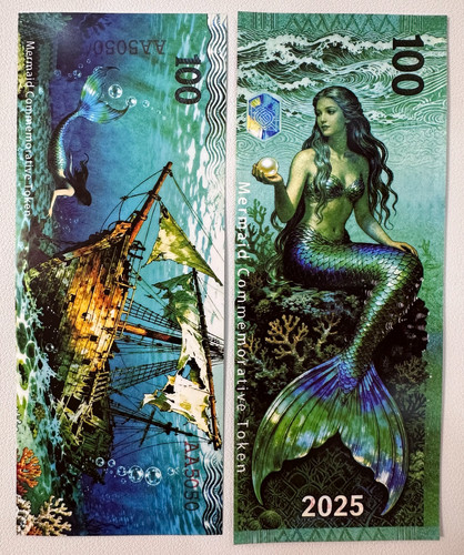 Gettone commemorativo sirena