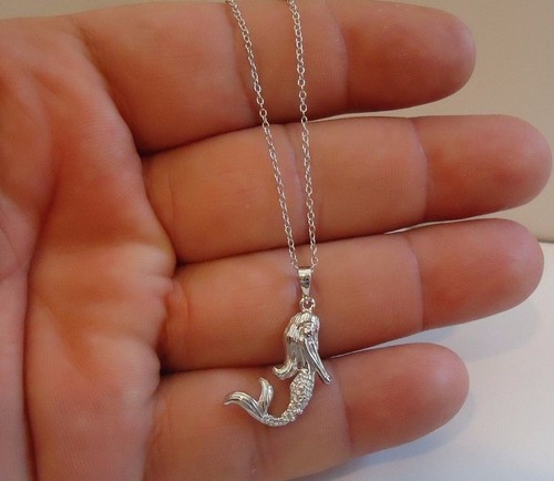 Collana ciondolo sirena - collana,
