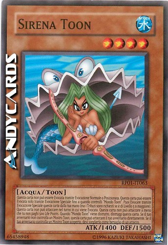 Sirena toon - sirena, (toon