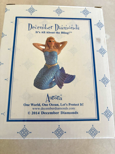 Statuina ornamento sirena - statuina,