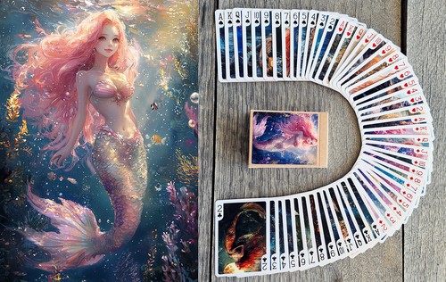Carte gioco moonlit sirena - gioco,
