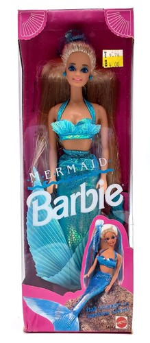 Vintage 1991 sirena - vintage, barbie