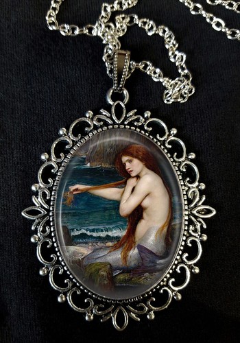 Una sirena collana con - j.w.,