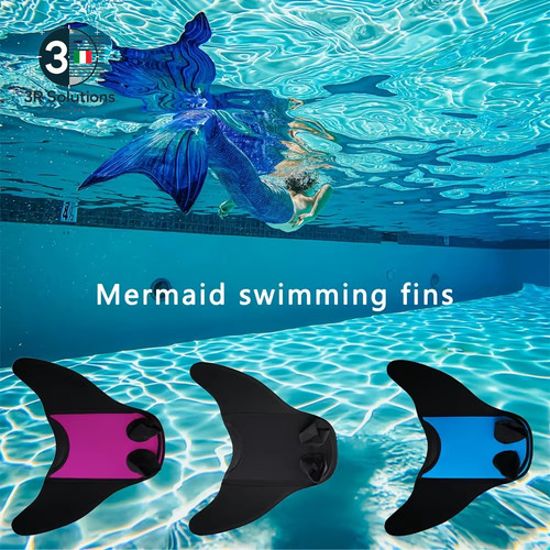 Mermaid monofin swim fin for - mermaid, monofin,